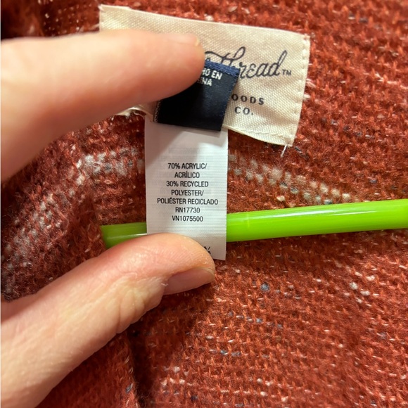 OSFM Rust Shawl - Picture 4 of 5